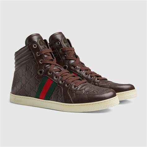 gucci männer sneaker|Gucci high top sneakers men's.